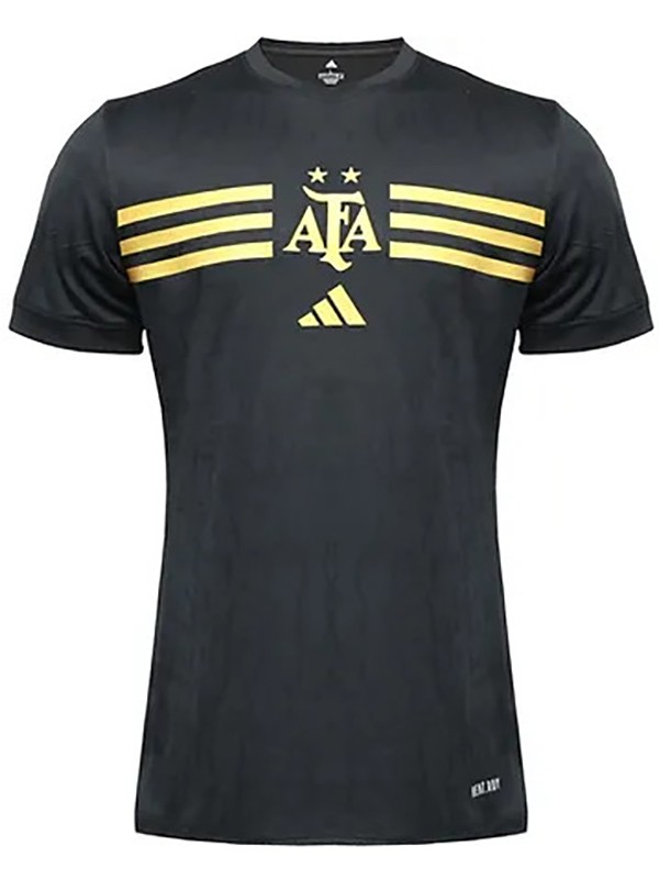 Argentina maillot de joueur spécial uniforme de football kit de football noir pour hommes hauts chemise de sport 2023-2024